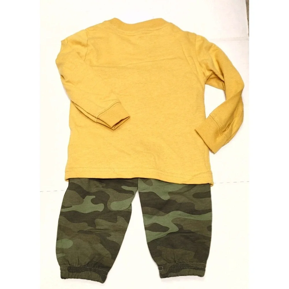 NWT Baby Boy CARTERS 2 Piece‎ Little Builder Set Size 9-12M - Picture 3 of 3